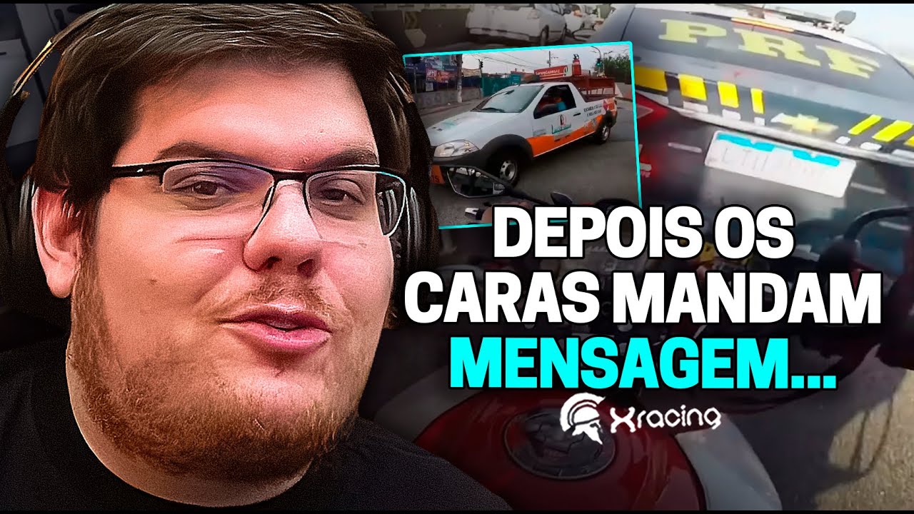 CASIMIRO REAGE: SUSTOS DE MOTO (EP. 161) FICOU POR 1 FIO... | Cortes do Casimito