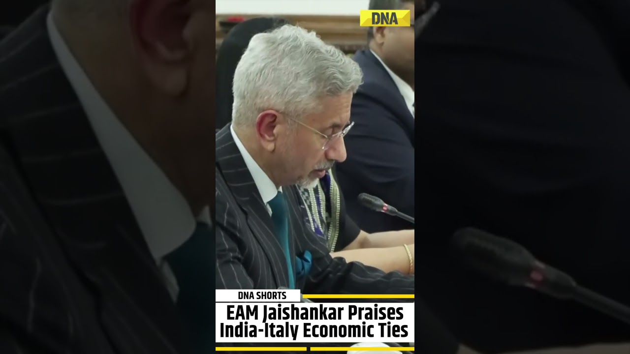 EAM Jaishankar Hails Strengthening India-Italy Economic Ties | Trade & Investment Highlights #shorts