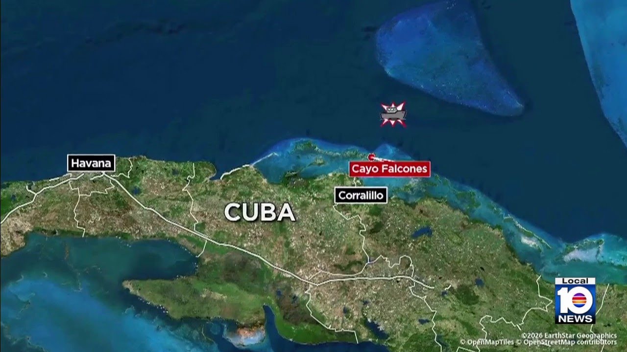 Cuba: 4 dead, 6 injured after shooting related to Florida-registered boat