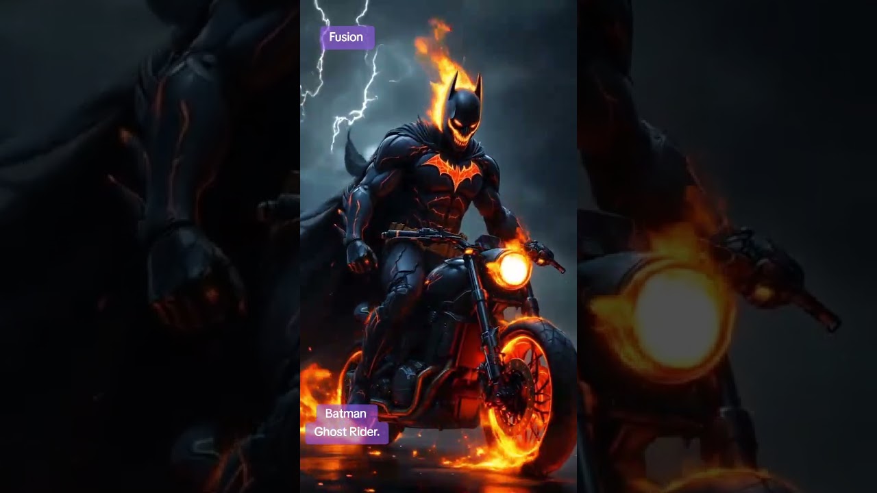 Fusion. Batman/Ghost Rider.