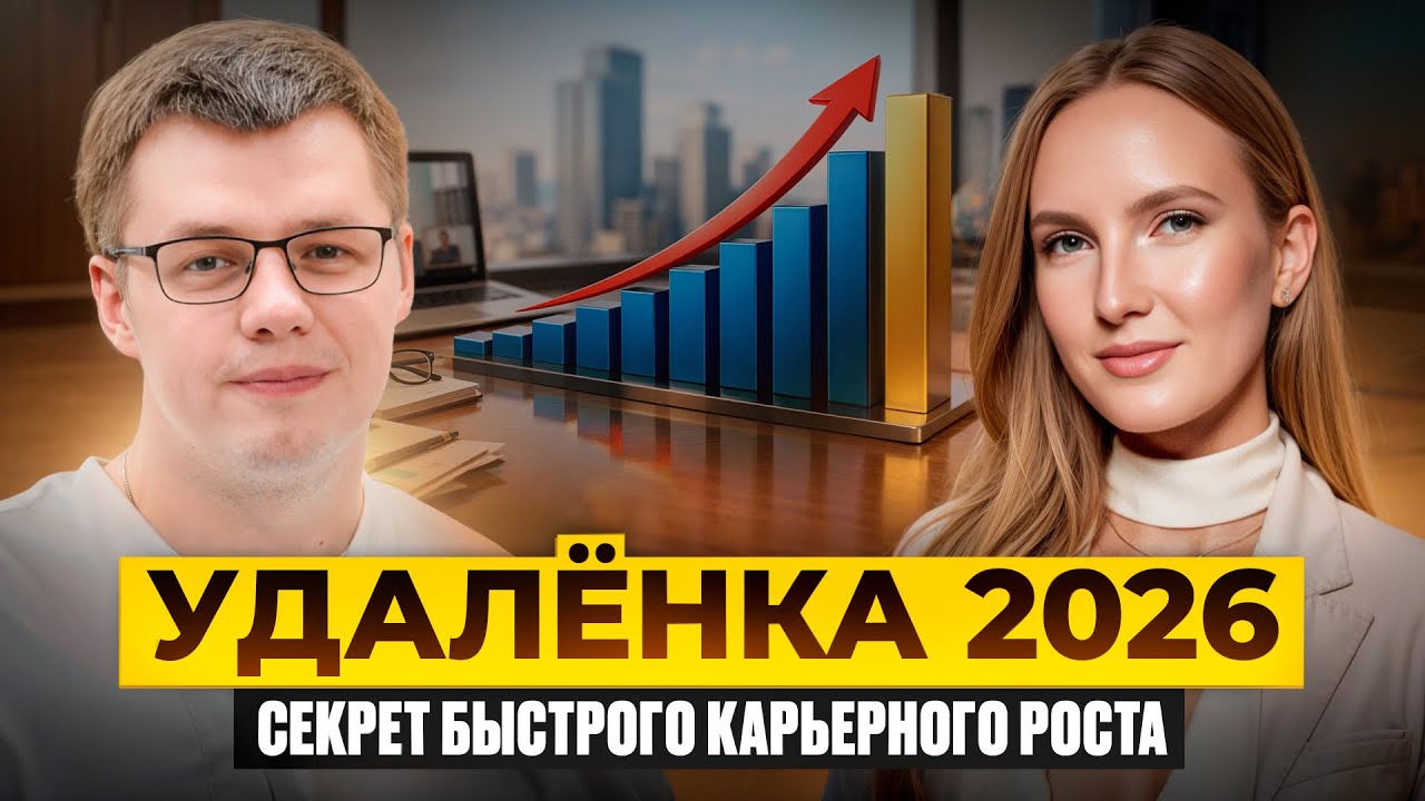 Лучшая онлайн профессия 2026. Как вырасти из ассистента - до управляющего на удалённой работе!