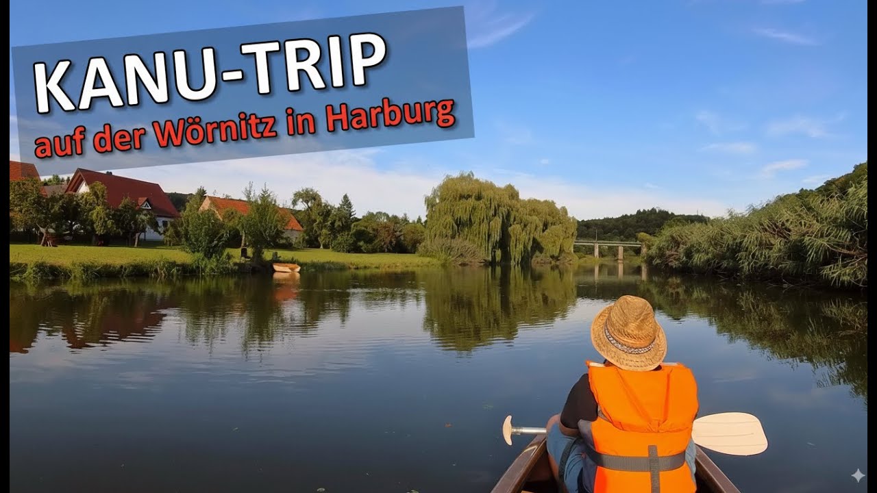 Kanutour auf der Wörnitz in Harburg