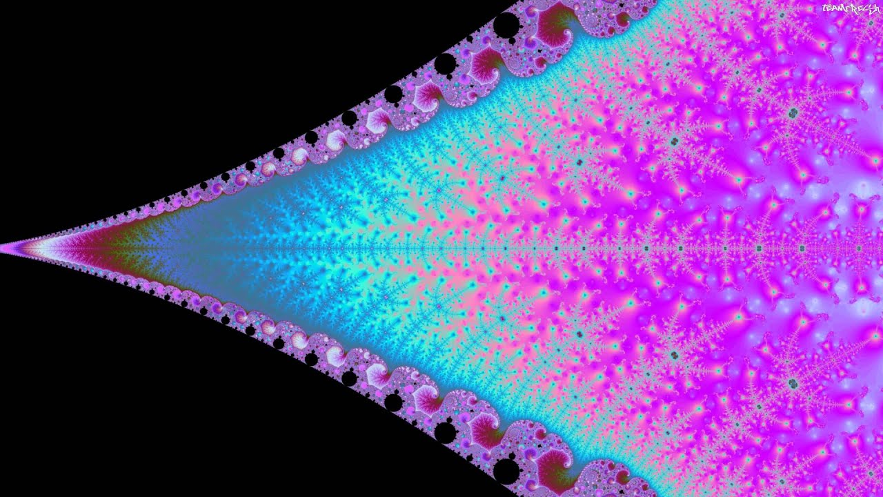 Fractal Zoom (4K 60fps Test) Nova Mandelbrot (2160p/4k/Ultra HD 60fps)