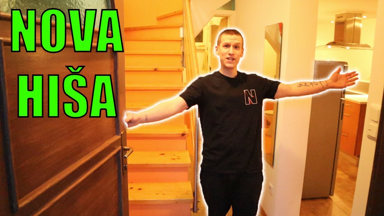 Razkazovanje Moje Nove HIŠE