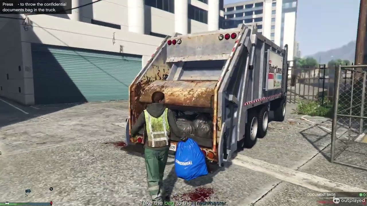 GTA 4th A Mission | TRASH DISASTER