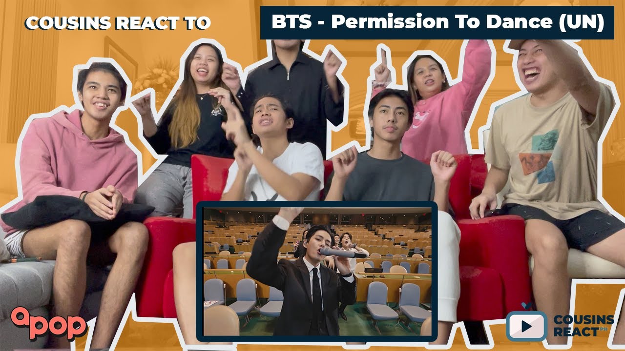 COUSINS REACT TO BTS - 