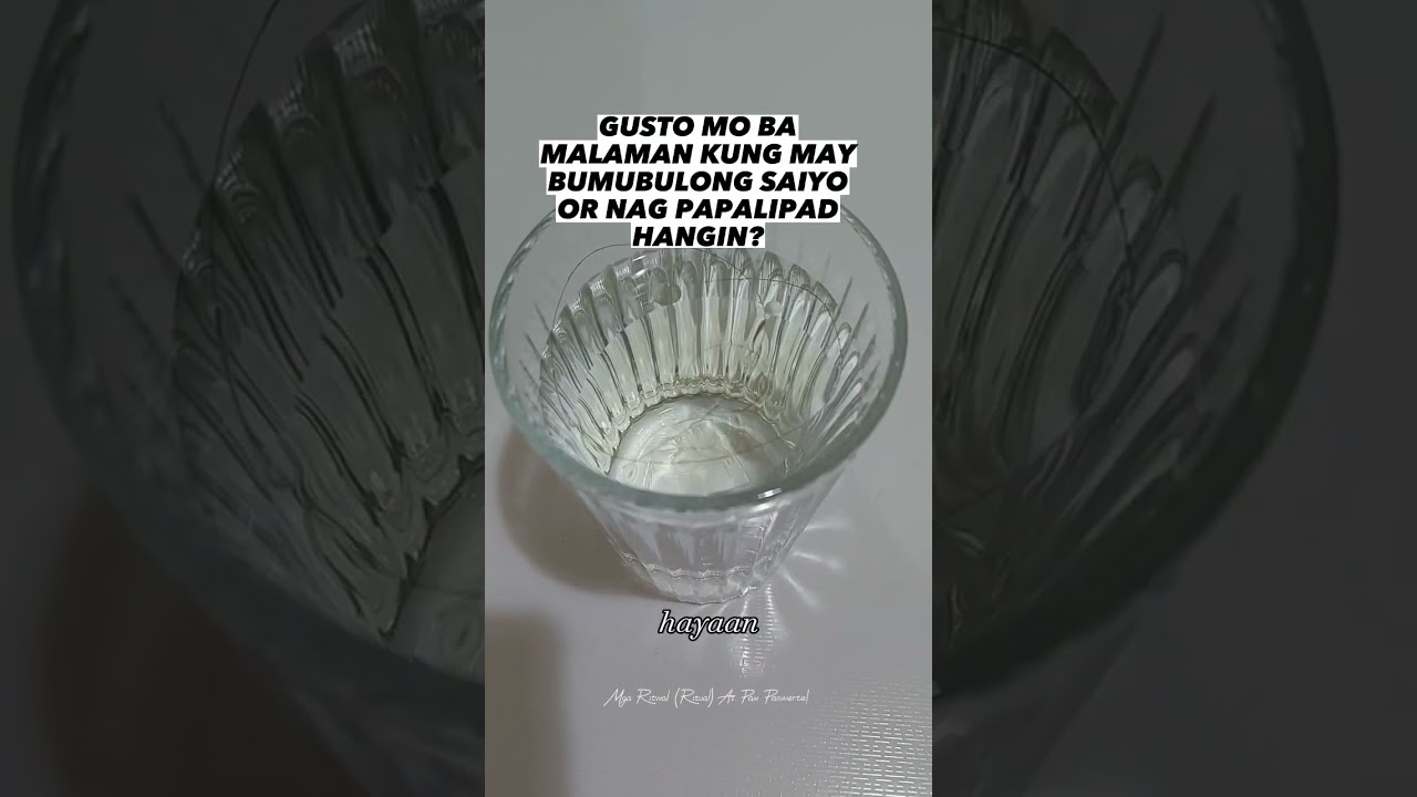 🍀GUSTO MO BA MALAMAN KUNG MAY NAG PALIPAD HANGIN OR MY BUMUBULONG SAIYO?