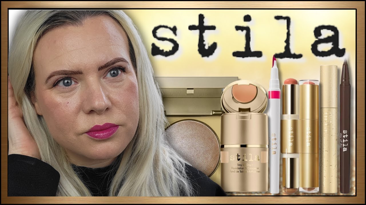 TESTING NEW STILA COSMETICS MAKEUP *Full Face of Stila* | Clare Walch