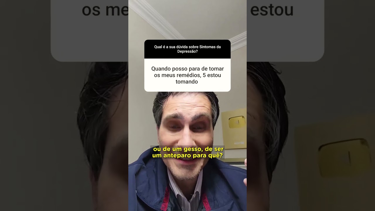 Depress&atilde;o: Quando parar de tomar rem&eacute;dio?