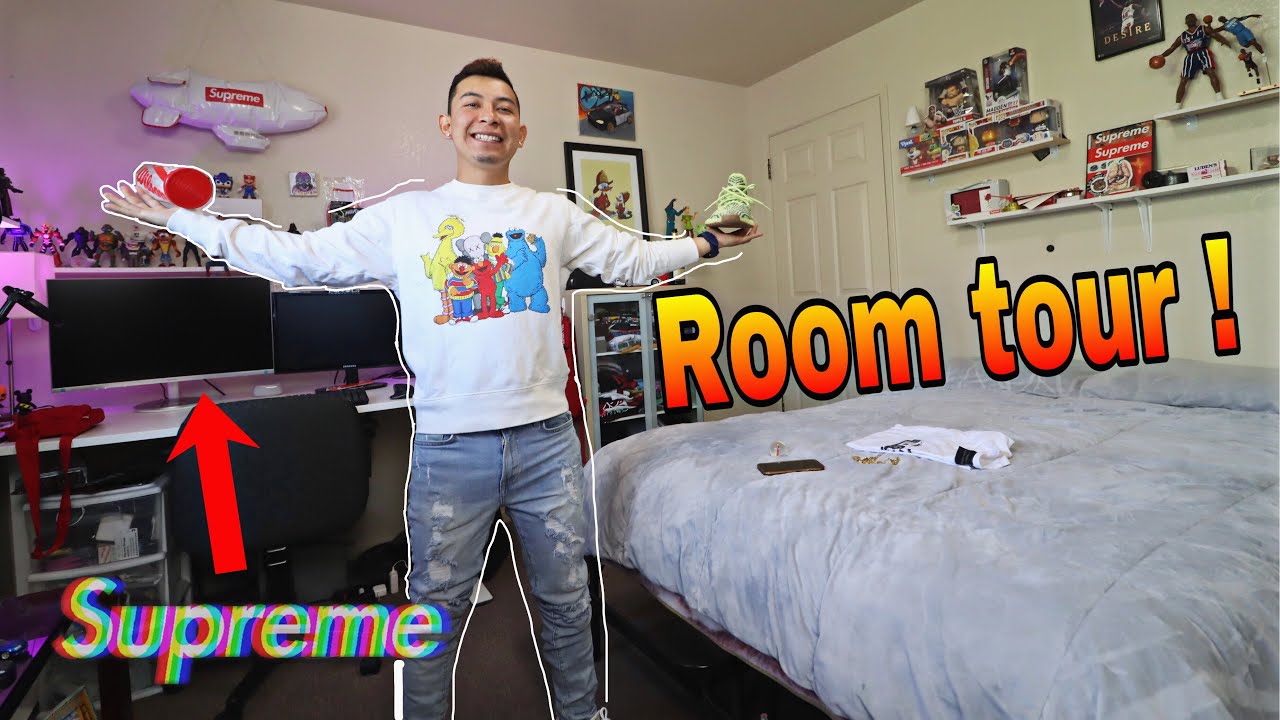 TOUR POR MI HABITACION !  “ Hypebeast “Room tour !