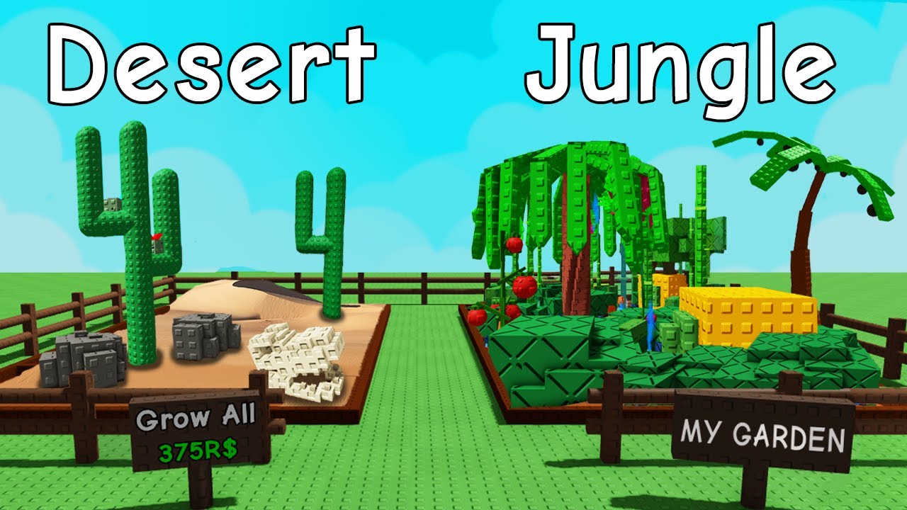 I Created BIOMES in Grow a Garden
