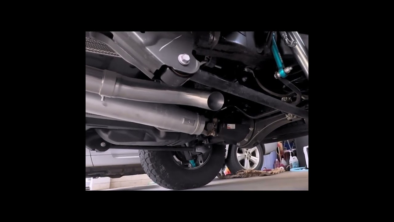 2024+ 4th gen Toyota Tacoma Carven dump exit exhaust