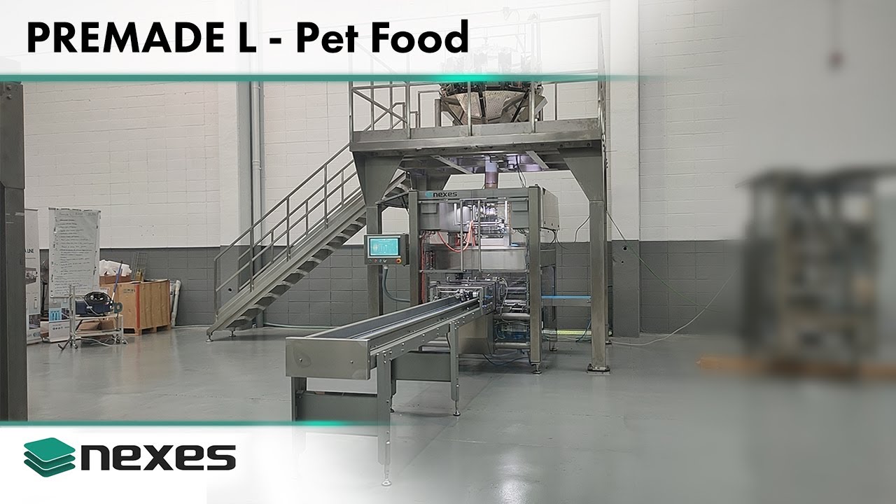 NEXES: PREMADE L / Fill and seal pouch packaging machine for pet food