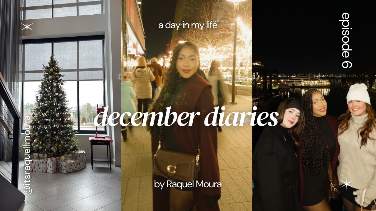boston vlogmas | neve e frio de -15C, feira de natal, thanking, karaoke, hotel cassino em boston 