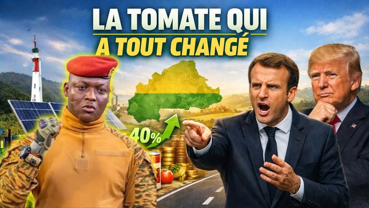 Tout a basculé : Ibrahim Traoré transforme une tomate en +40 % de souveraineté africaine