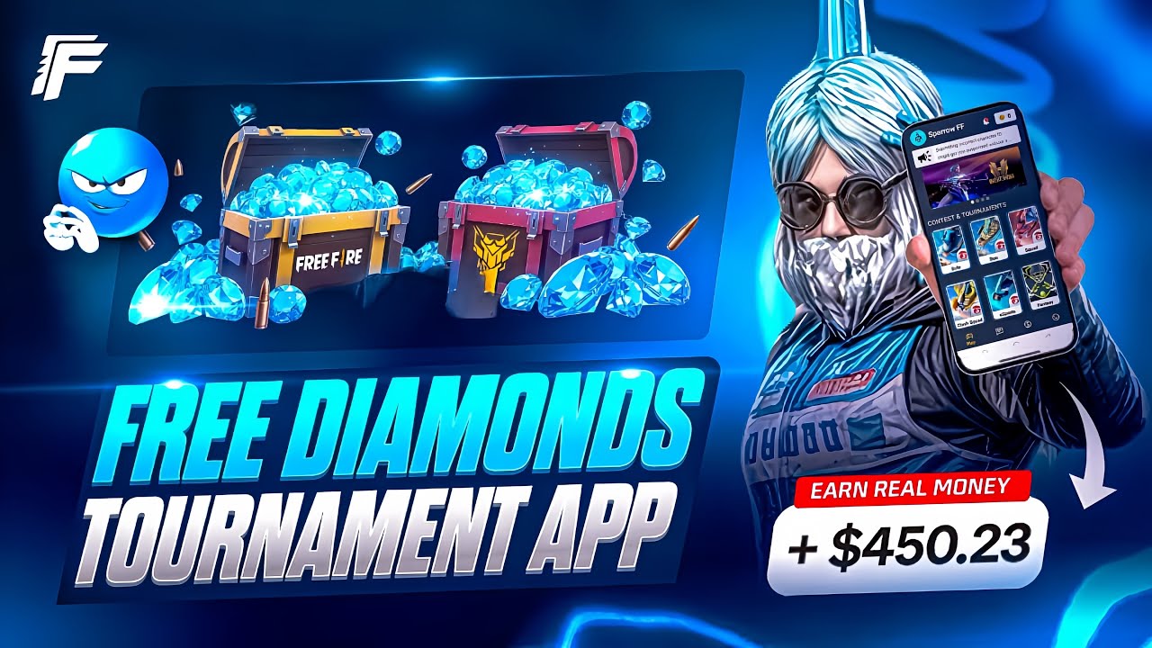 I FOUND FREE DIAMONDS AND TOURNAMENT APP IN PAKISTAN 🇵🇰🤩 | EARN REAL MONEY BY PLAYING FREE FIRE 🔥