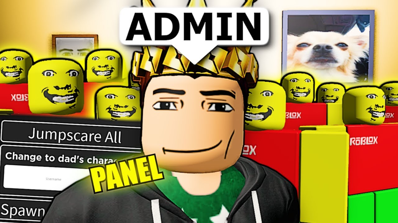 ROBLOX Weird Strict Dad CHAPTER 2 FUNNY MOMENTS (ADMIN) 👨