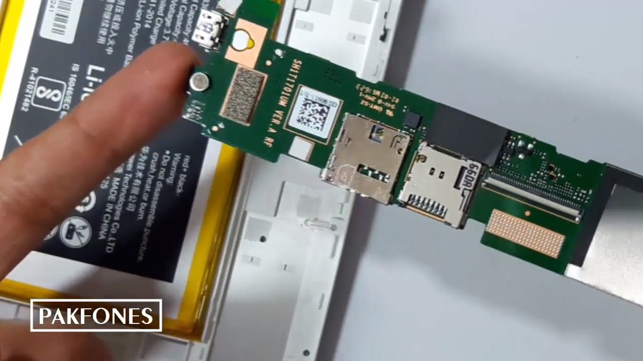 Huawei Mediapad T1 701u SIM Socket Repair Without Replacing