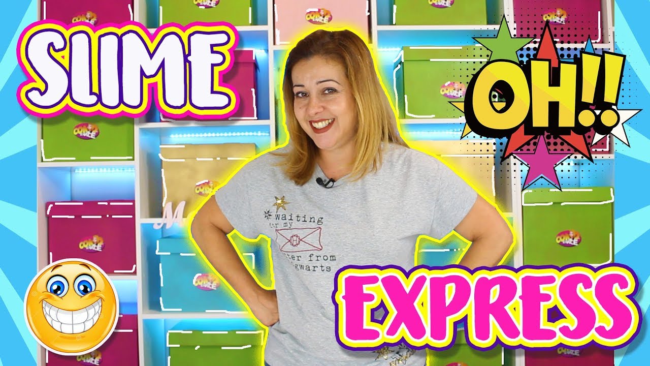 SLIME EXPRESS | SLIME CHALLENGE | Juegos con Slime | Como se Hace