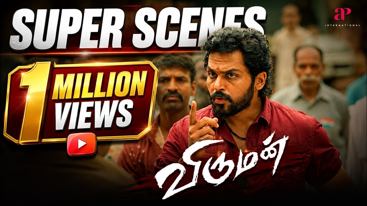 Viruman Super Scenes | Viruman's Revenge: Father vs. Son | Karthi | Aditi Shankar
