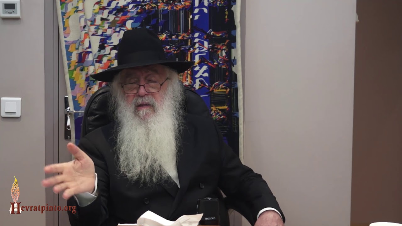 5mn Rabbi David Pinto... Le miracle avec le sel