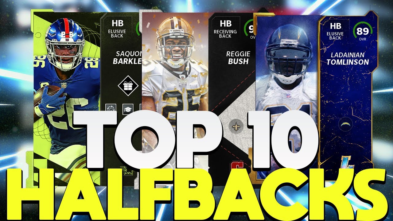 TOP 10 RUNNING BACKS *UPDATED* IN MADDEN 22 ULTIMATE TEAM!