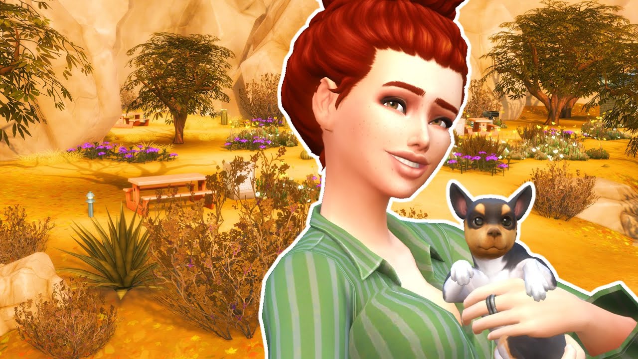 A puppy makes everything better • The Sims 4 • Old school ASMR