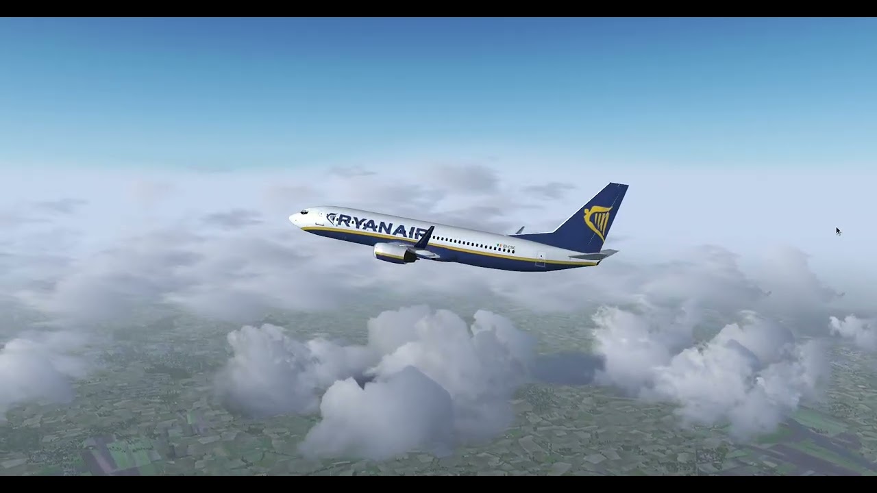 Hand-Flown Perfection 737-800 Glides into Stansted from Bremen | FGFS 2024