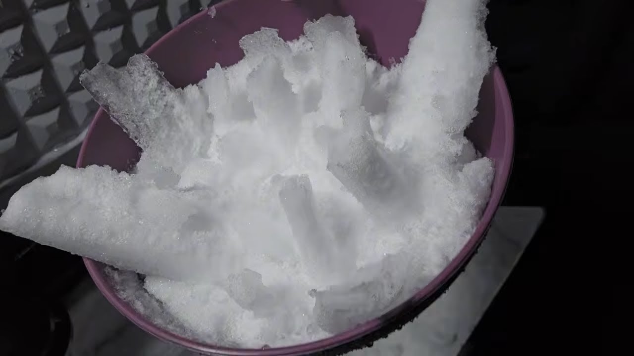 FROST EDGES & DEEP FREEZER FROST DIP | SO FRESH | CRUNCHY | AND JUST GOOD‼️ 😋🤤 #asmr #mukbang