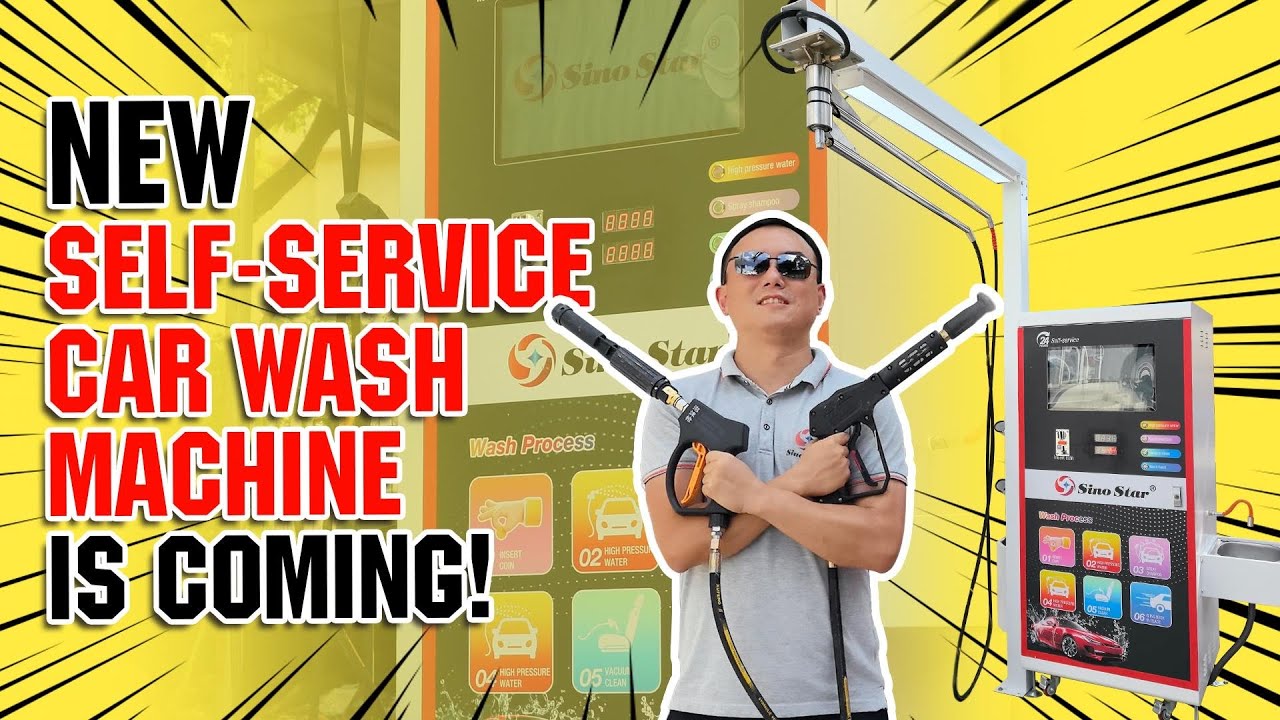 New Self-Service Car Wash Machine Is Coming!