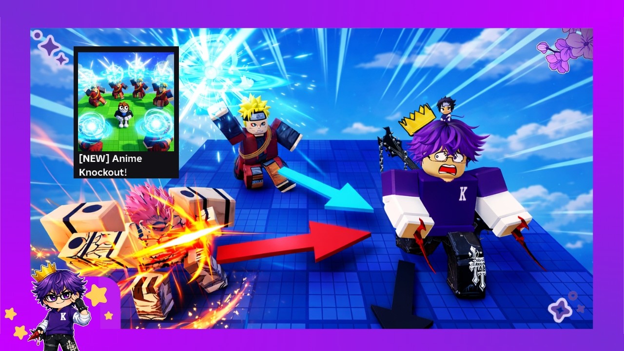 O MELHOR JOGADOR DE KNOCKOUT!!! ( ANIME KNOCKOUT!!! )