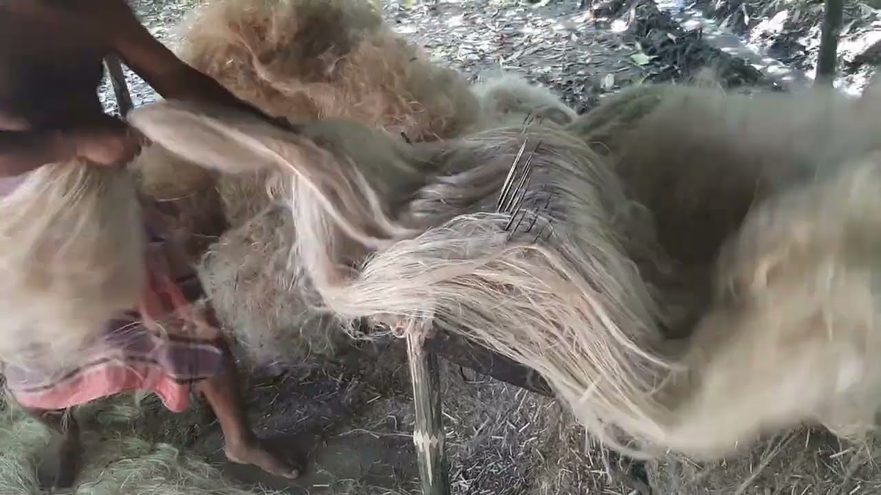 Bengal Handmade Jute rope making.