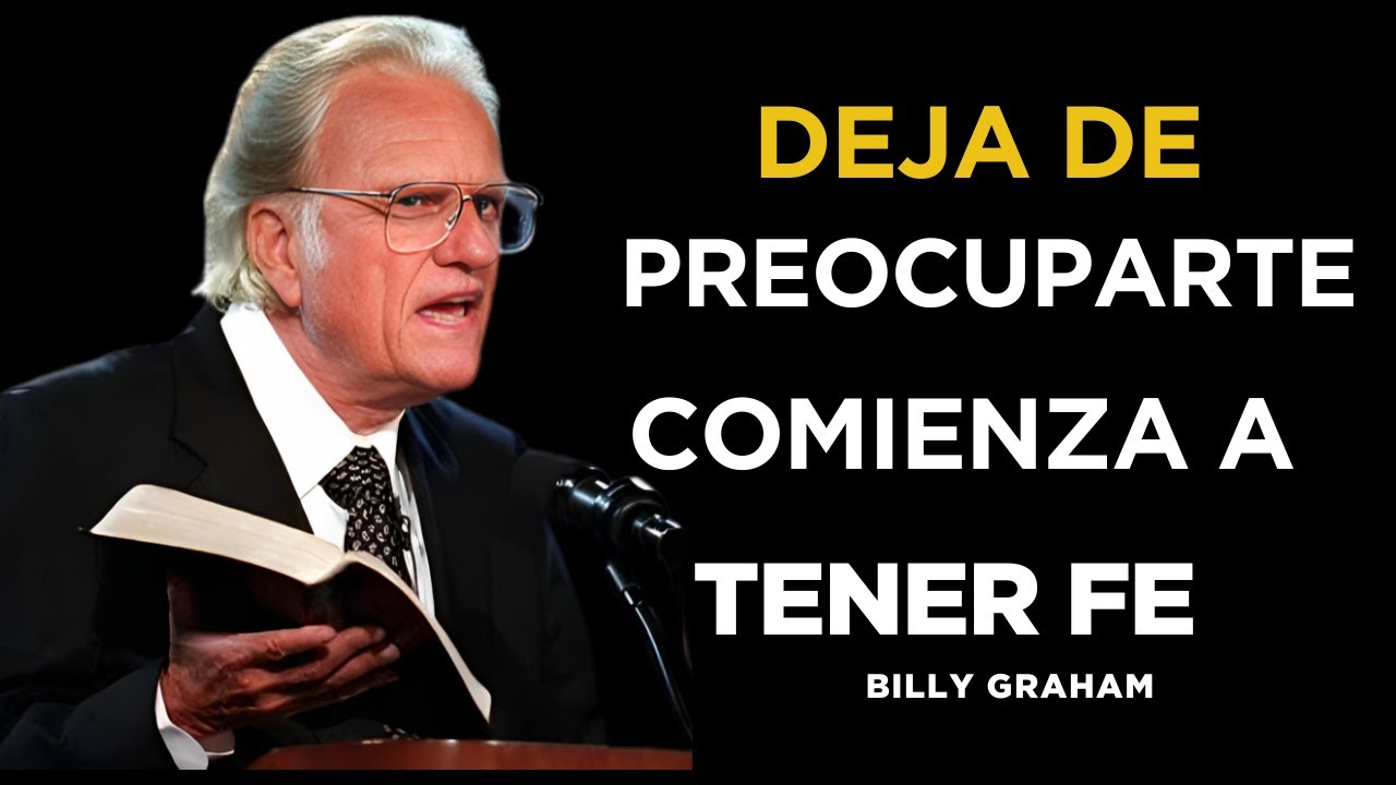 ¡Deja de Luchar Solo! Aprende a Entregarte a Dios y Descansa | Billy Graham