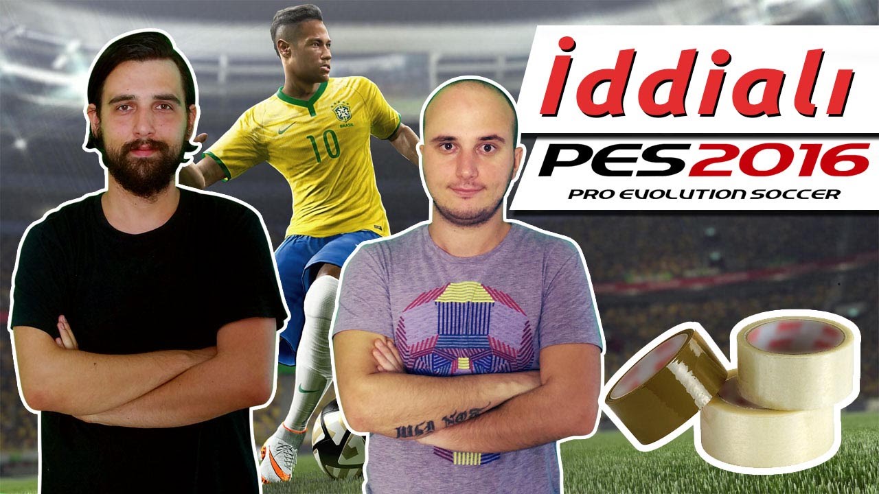 Bant Yapıştırma İddialı PES 2016 Oynuyoruz