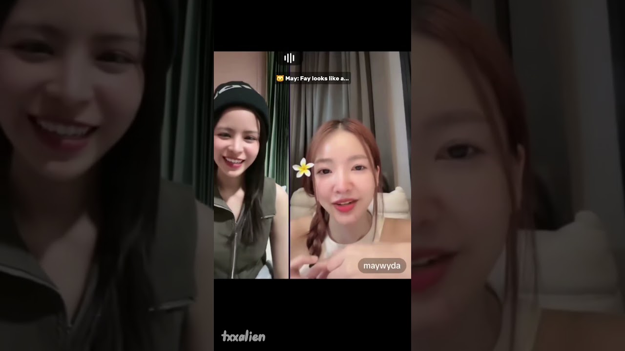 may teasing fay 🤣 #faymay #idolfactoryth