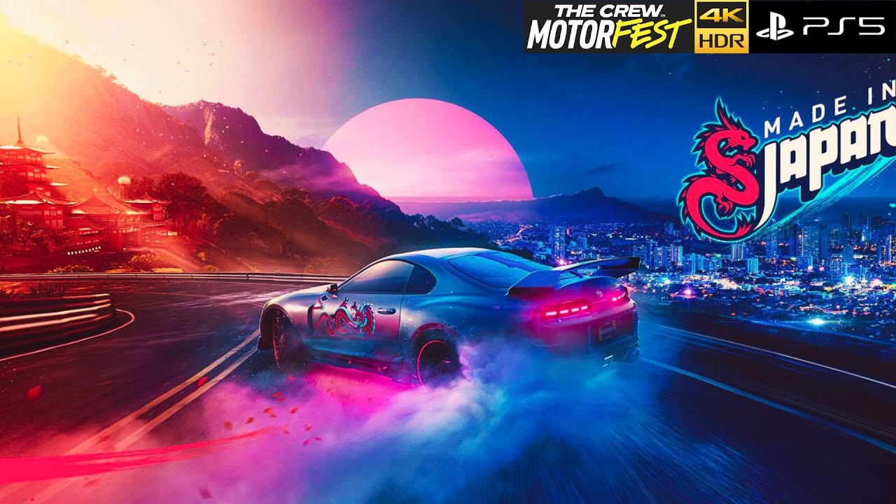 The Crew Motorfest - Ganhei um TOYOTA SUPRA na playlist Made in Japan - ( PS5 4K 60FPS HDR ).