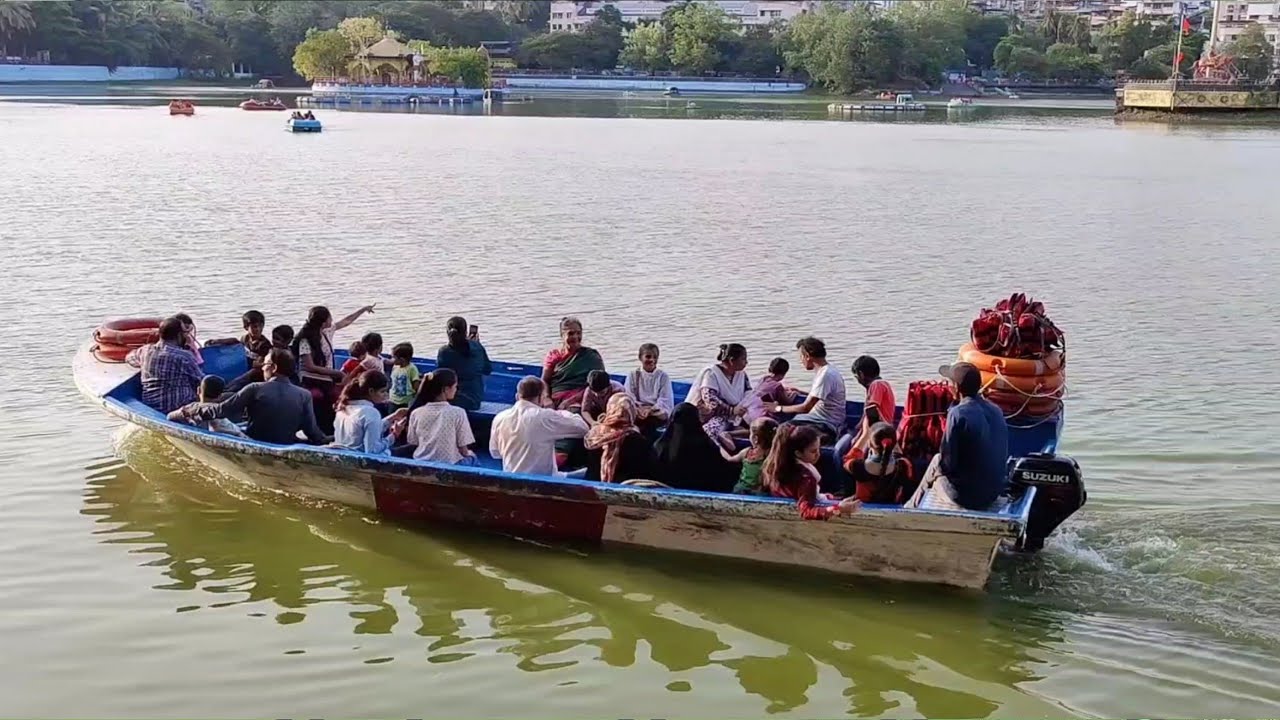 Boat Ride in Talao Pali Lake Thane West