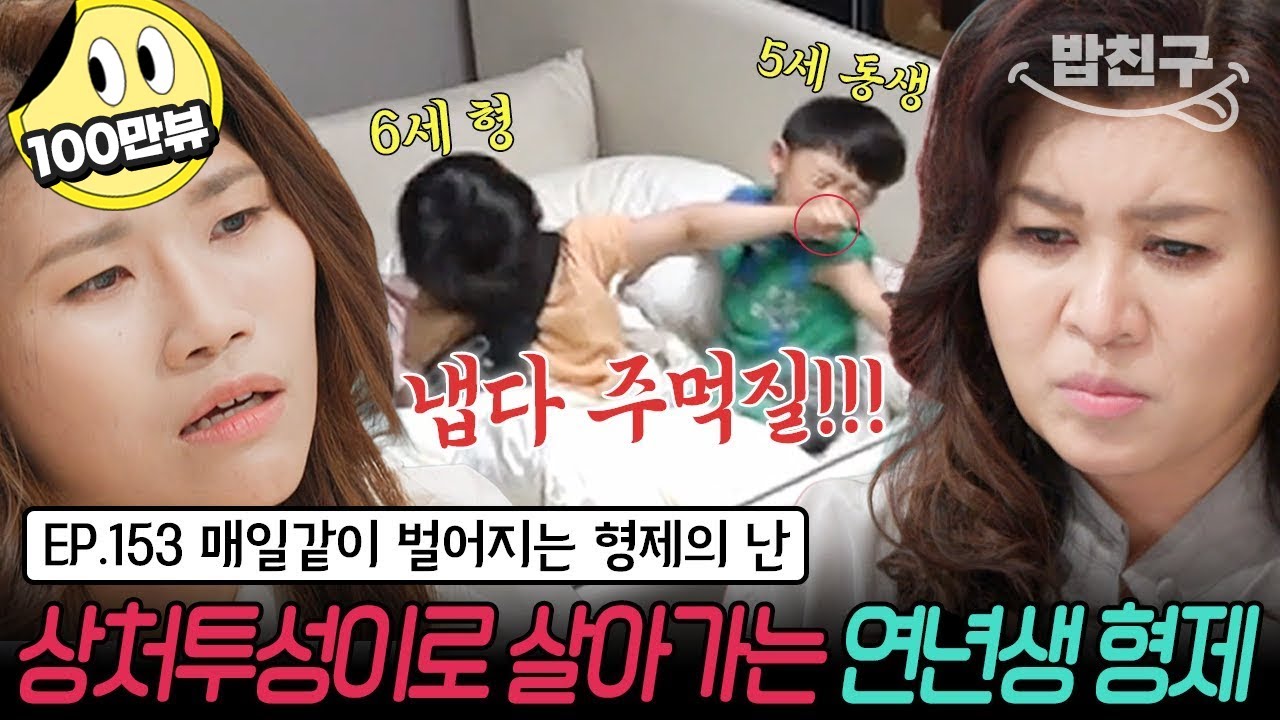 [#밥친구] 오 박사 경악💥매일 일어나는 연년생 형제의 난 | 금쪽같은 내새끼 153회