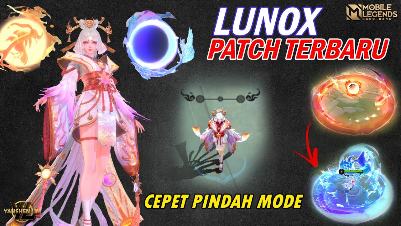 CARA PAKAI LUNOX REVAMP PATCH TERBARU - TUTORIAL LUNOX TERBARU MOBILE LEGEND INDONESIA