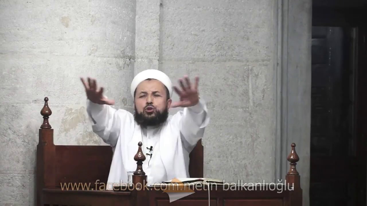 Metin Balkanlıoğlu Hocaefendi 13 03 2018 Nişanca Camii Sohbeti