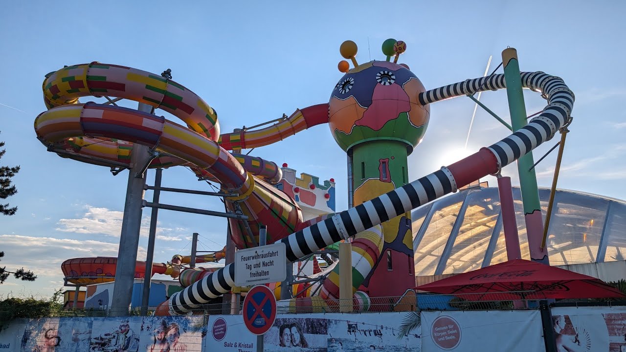 Erlebnisbad Miramar - Weinheim - Wasserrutschen - Waterslides