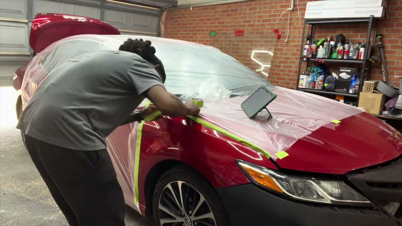 2020 Toyota Color Bumper Replacement and painted