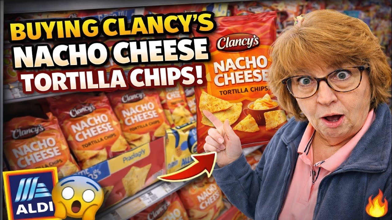 ALDI Snack Haul in Lakeland! These Were TOO Good to Pass Up Clancy's Nacho Cheese Tortilla Chips!