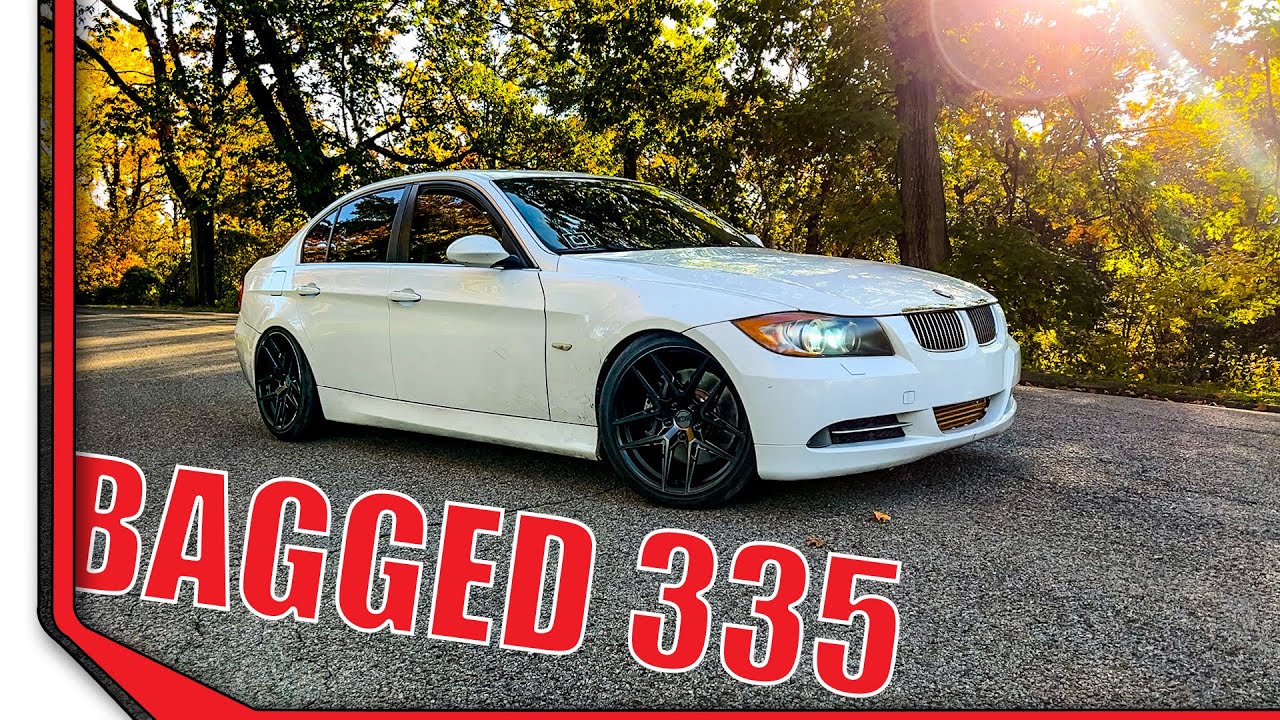 Taken In Stride - Completing The e90 335xi Air Ride / Suspension #AirLift #AccuAir #Baggede90