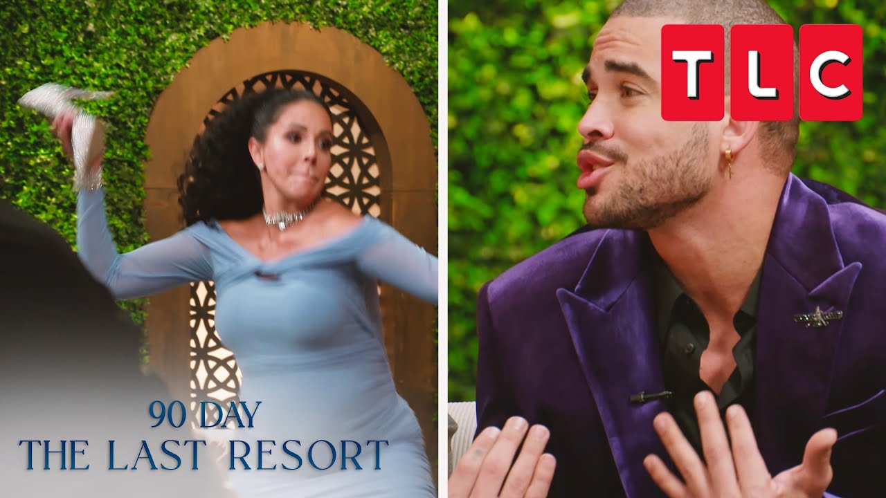 Pregnant Jasmine Gets into A Physical Fight With Rob! | 90 Day Fianc&eacute;: The Last Resort | TLC