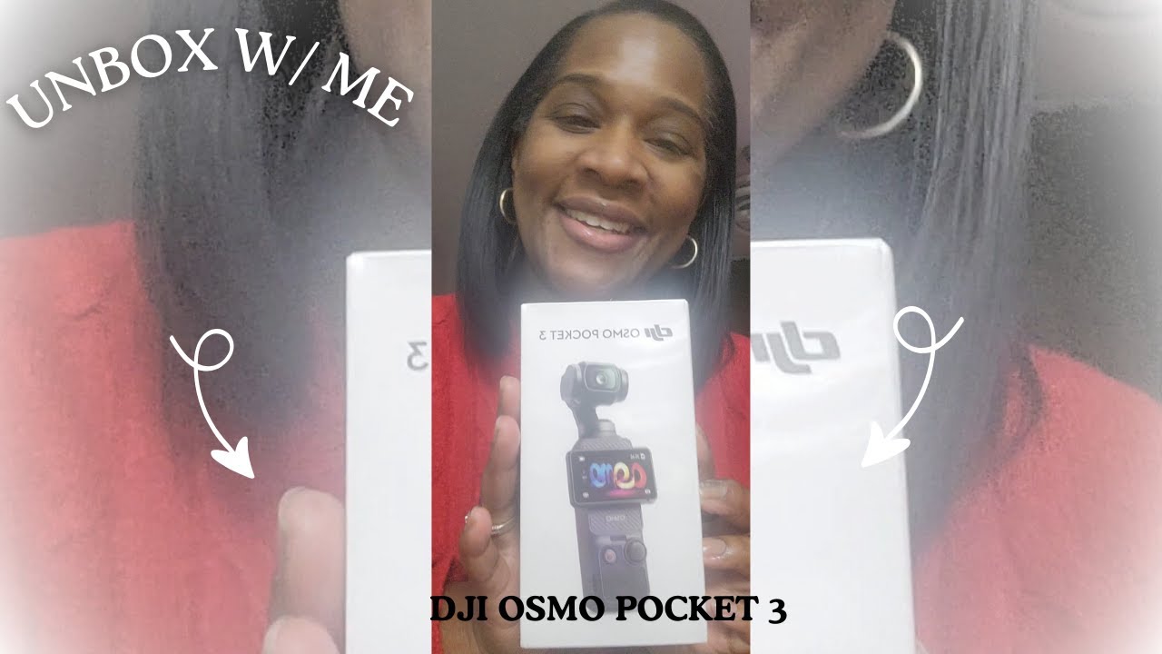 Unbox my new DJI osmo pocket 3 with me!