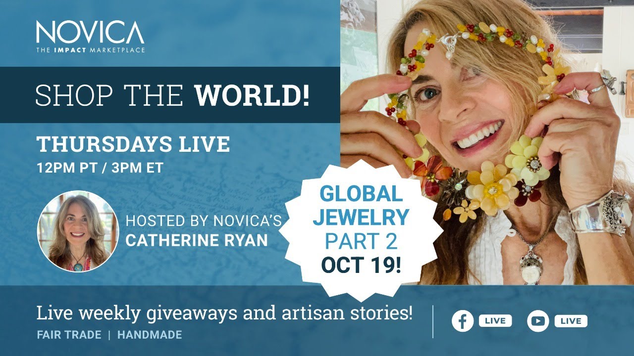 Shop the World!  Novica TV - The Jewelry Edition Part 2