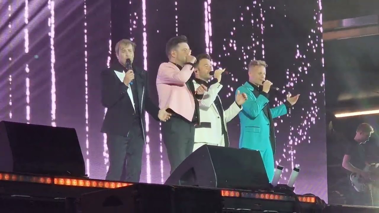 Westlife - Flying Without Wings - Aviva Stadium Dublin 8th July 2022
