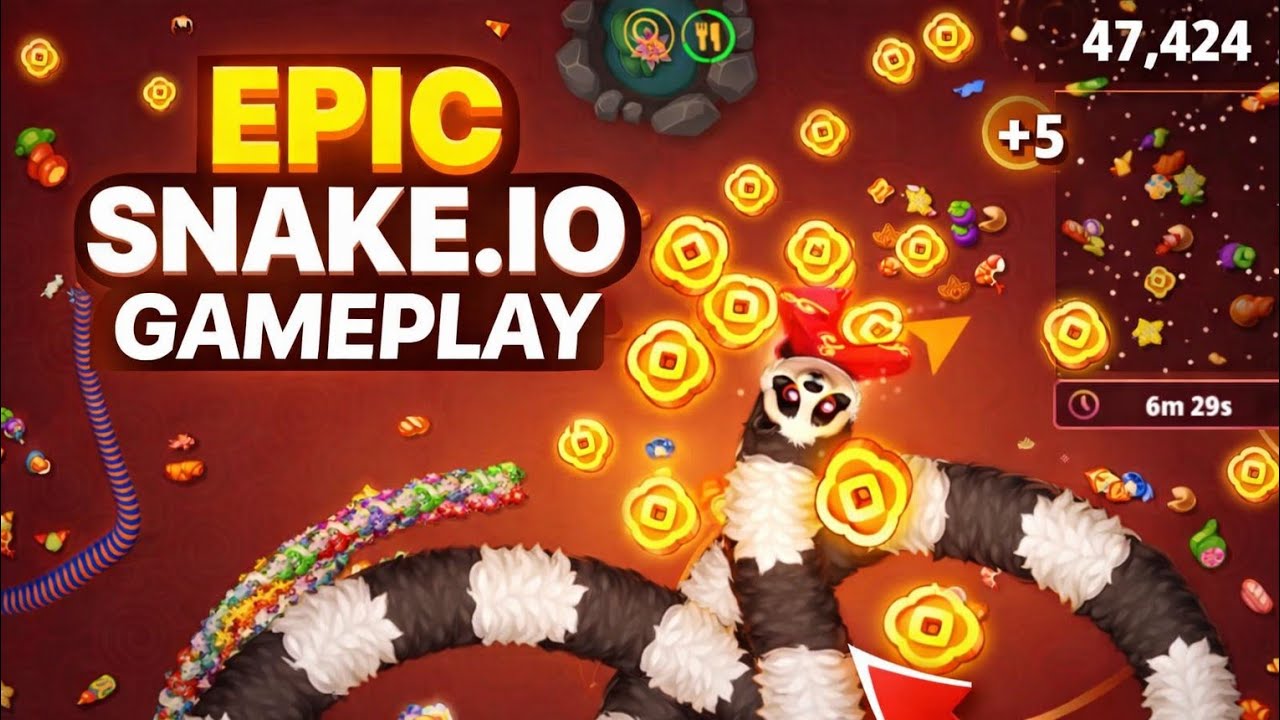 Can I Survive 9 Minutes & Collect Maximum Coins? 🐍 #HeroWersKING
