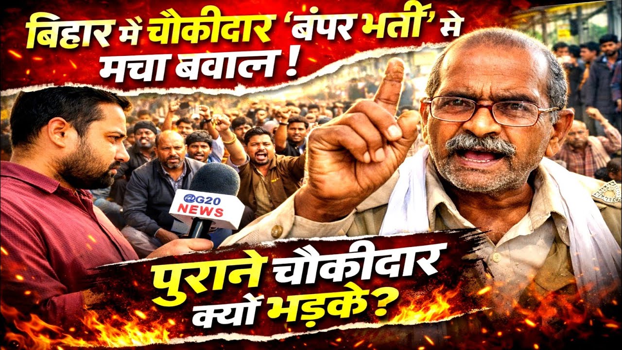 A bumper recruitment drive in Bihar has caused uproar! Why are the old watchmen enraged? | Bihar ...